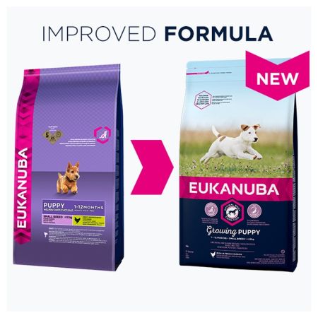 Eukanuba Growing Puppy Small Breed Dog Food Chicken #2