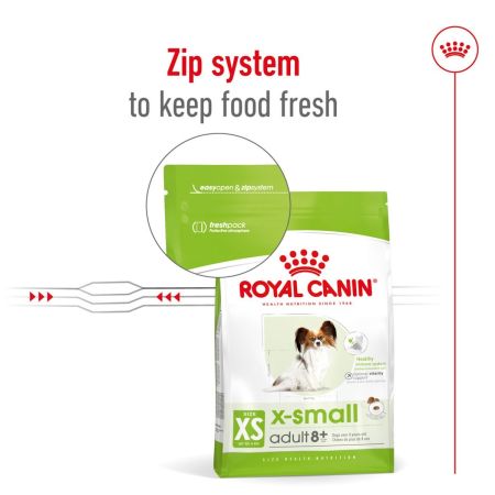 Royal Canin X Small Adult 8+ Dry Dog Food #6