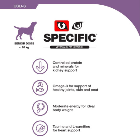 SPECIFIC CGD S Senior Small Breed Dry Dog Food #2