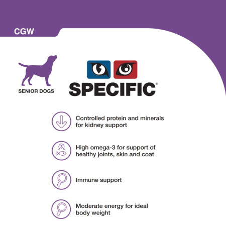 SPECIFIC CGW Senior All Breeds Wet Dog Food #2