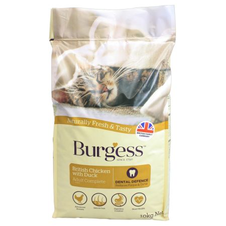 Burgess Adult Complete (Chicken & Duck) Cat Food