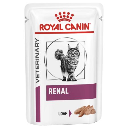 Royal Canin Renal Wet Food Pouches in Loaf for Cats