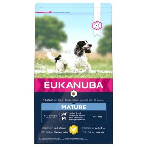 Eukanuba Thriving Mature Medium Breed Dog Food Chicken 12kg