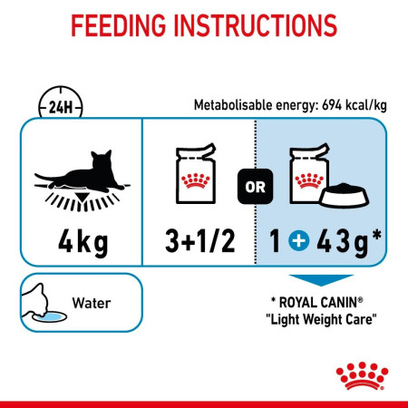 Royal Canin Light Weight Care Adult Wet Cat Food in Gravy #6