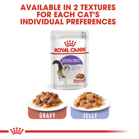 Royal Canin Sterilised Adult Wet Cat Food in Gravy #5