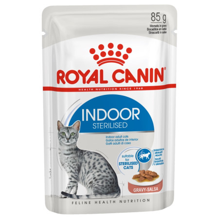 Royal Canin Indoor Sterilised Adult Wet Cat Food in Gravy #2