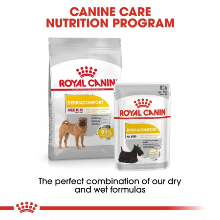 Royal Canin Medium Dermacomfort Dry Dog Food 3kg #4