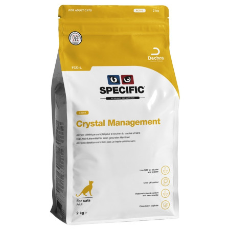 SPECIFIC FCD L Crystal Management Light Dry Cat Food