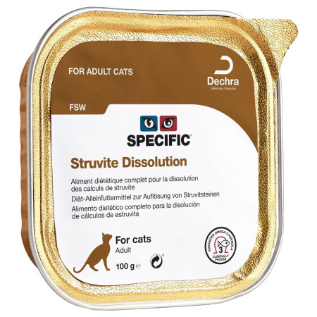SPECIFIC FSW Struvite Dissolution Wet Cat Food